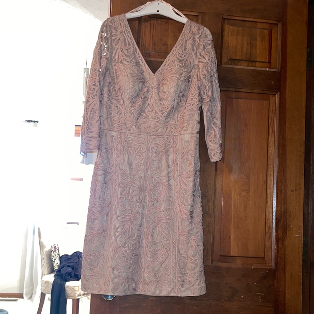 Sue Wong Lace Coctail Dress